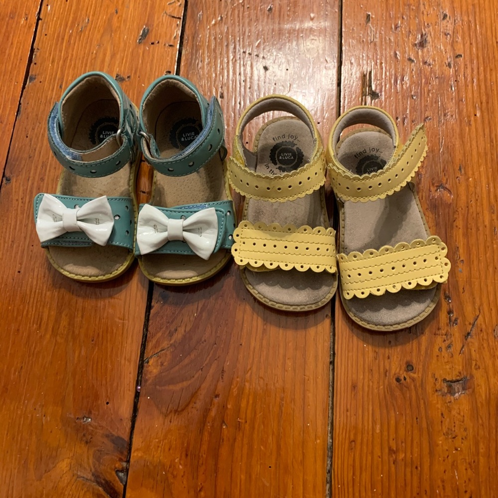 Livie&Luca sandal bundle size toodler 6